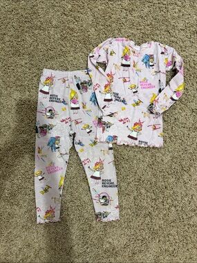Pink Kids Pajama Set